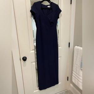 Calvin Klein long navy dress/gown, size 4